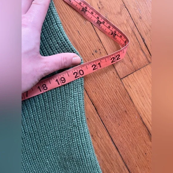 50s Vintage Jantzen Green Knit Skirt - Picture 10 of 10